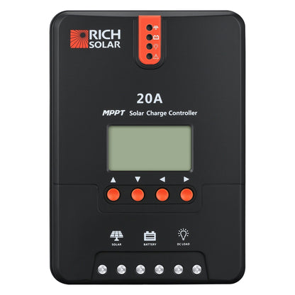 Rich Solar EPever 20A MPPT Solar Charge Controller High Efficiency