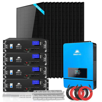 SunGoldPower OffGrid Solar Kit 8000W 48VDC SGR8K10E