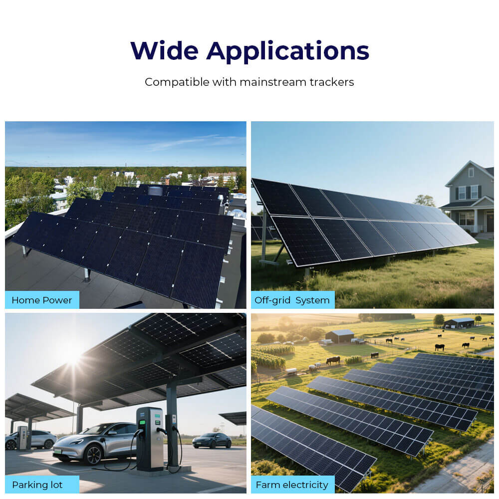 SunGoldPower 415W Bifacial PERC Solar Panel | SGP-415-BBS (31 PANELS) UL61730 CEC Listed