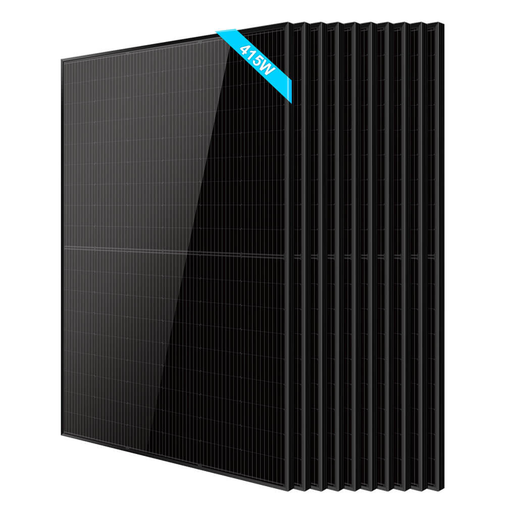 SunGoldPower 415W Bifacial PERC Solar Panel | SGP-415-BBS UL61730 CEC Listed