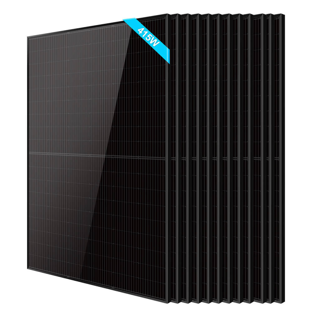 SunGoldPower 415W Bifacial PERC Solar Panel | SGP-415-BBS UL61730 CEC Listed