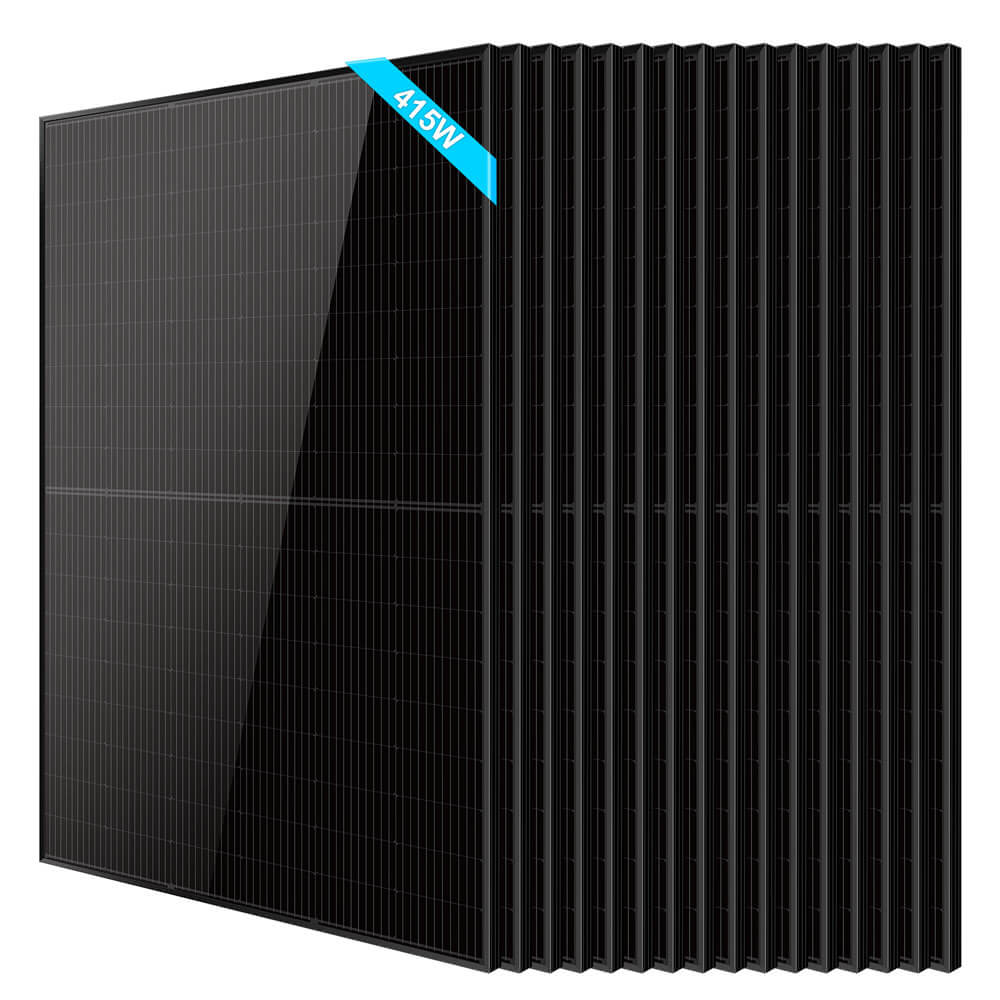 SunGoldPower 415W Bifacial PERC Solar Panel | SGP-415-BBS UL61730 CEC Listed
