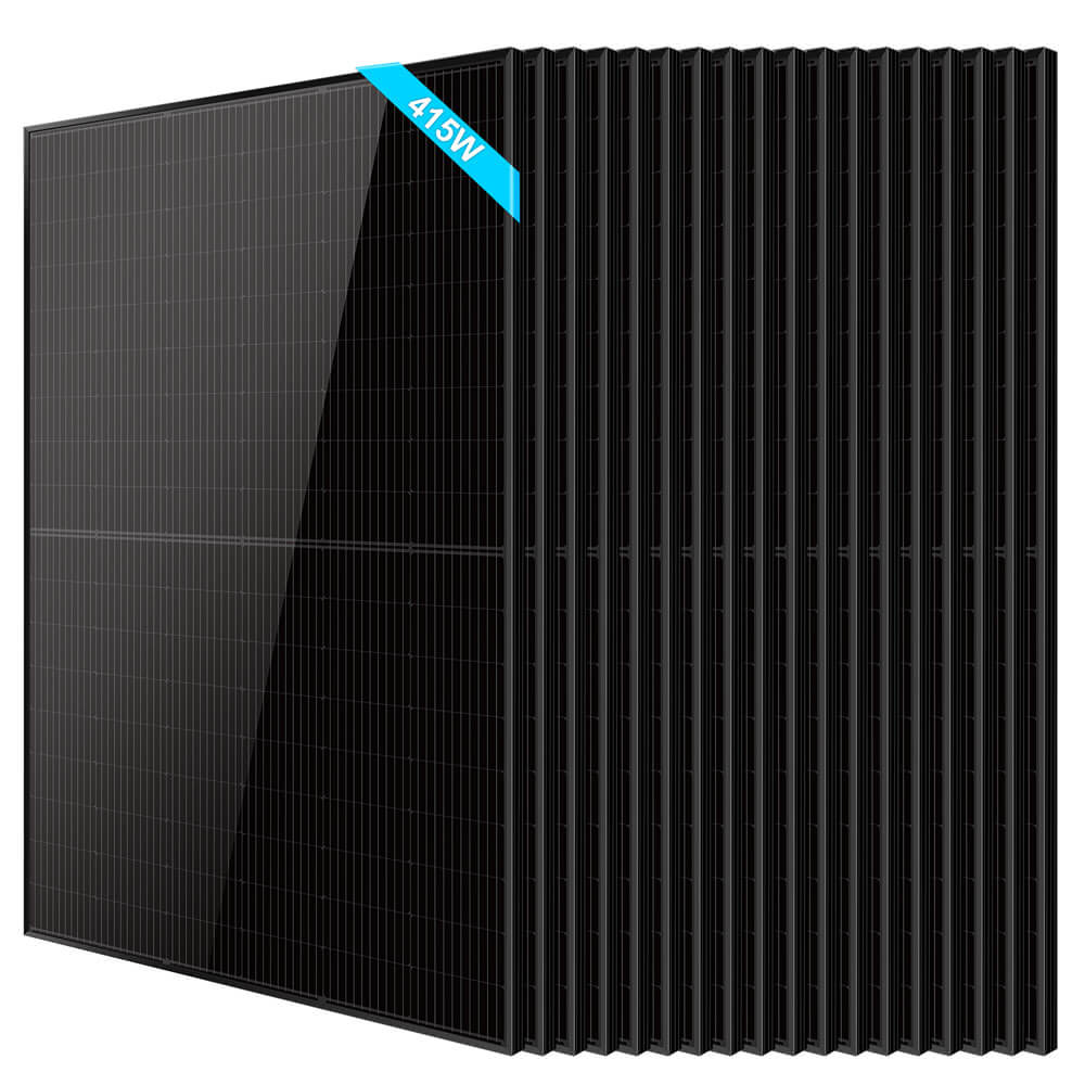 SunGoldPower 415W Bifacial PERC Solar Panel | SGP-415-BBS UL61730 CEC Listed