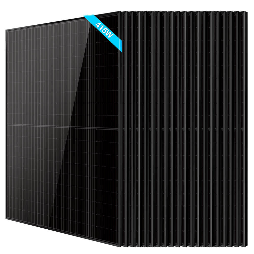 SunGoldPower 415W Bifacial PERC Solar Panel | SGP-415-BBS UL61730 CEC Listed