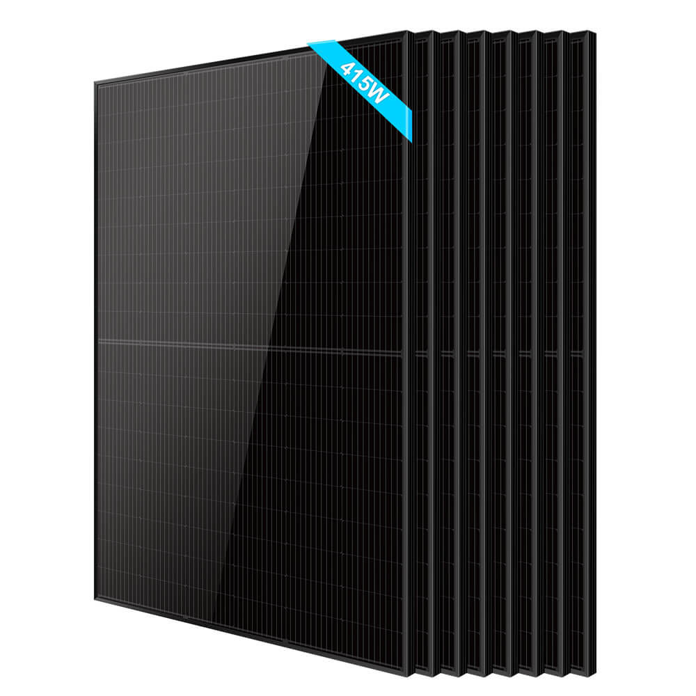 SunGoldPower 415W Bifacial PERC Solar Panel | SGP-415-BBS UL61730 CEC Listed