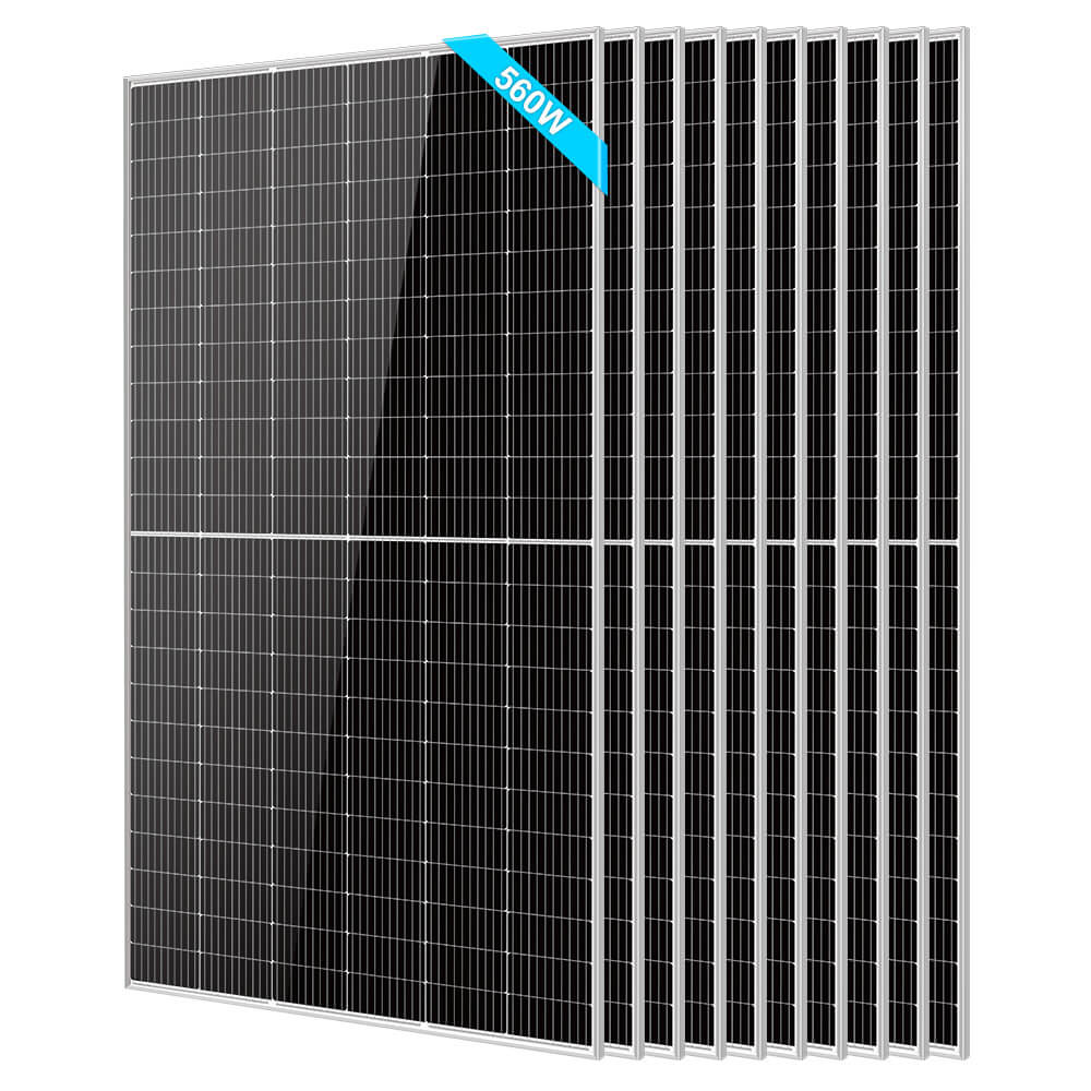 SunGoldPower Bifacial Solar Panel 560W SGP560SBD UL61730