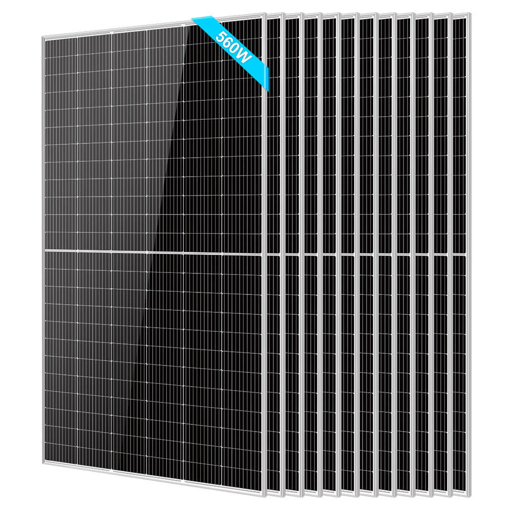 SunGoldPower Bifacial Solar Panel 560W SGP560SBD UL61730