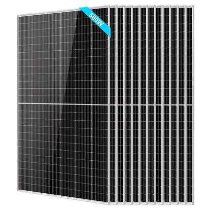 SunGoldPower Bifacial Solar Panel 560W SGP560SBD UL61730
