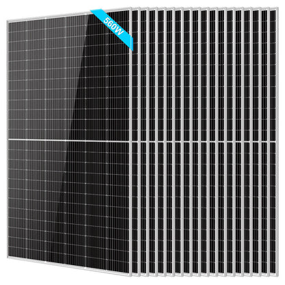 SunGoldPower Bifacial Solar Panel 560W SGP560SBD UL61730