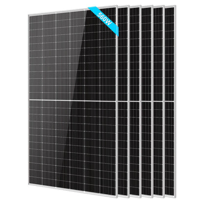SunGoldPower Bifacial Solar Panel 560W SGP560SBD UL61730