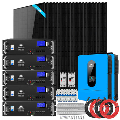 SunGoldPower OffGrid Solar Kit 13000W 48VDC SGR13KM