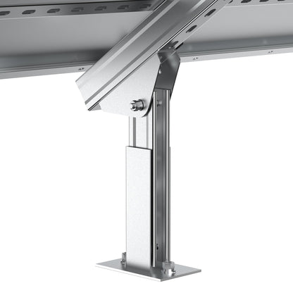 Rich Solar EcoWorthy Solar Ground Mount Adjustable Kit For 1 4 Panels