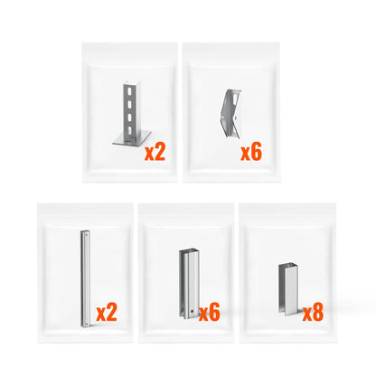 Rich Solar Eco-Worthy Solar Ground Mount For 1-4 Panels Adjustable Easy Install