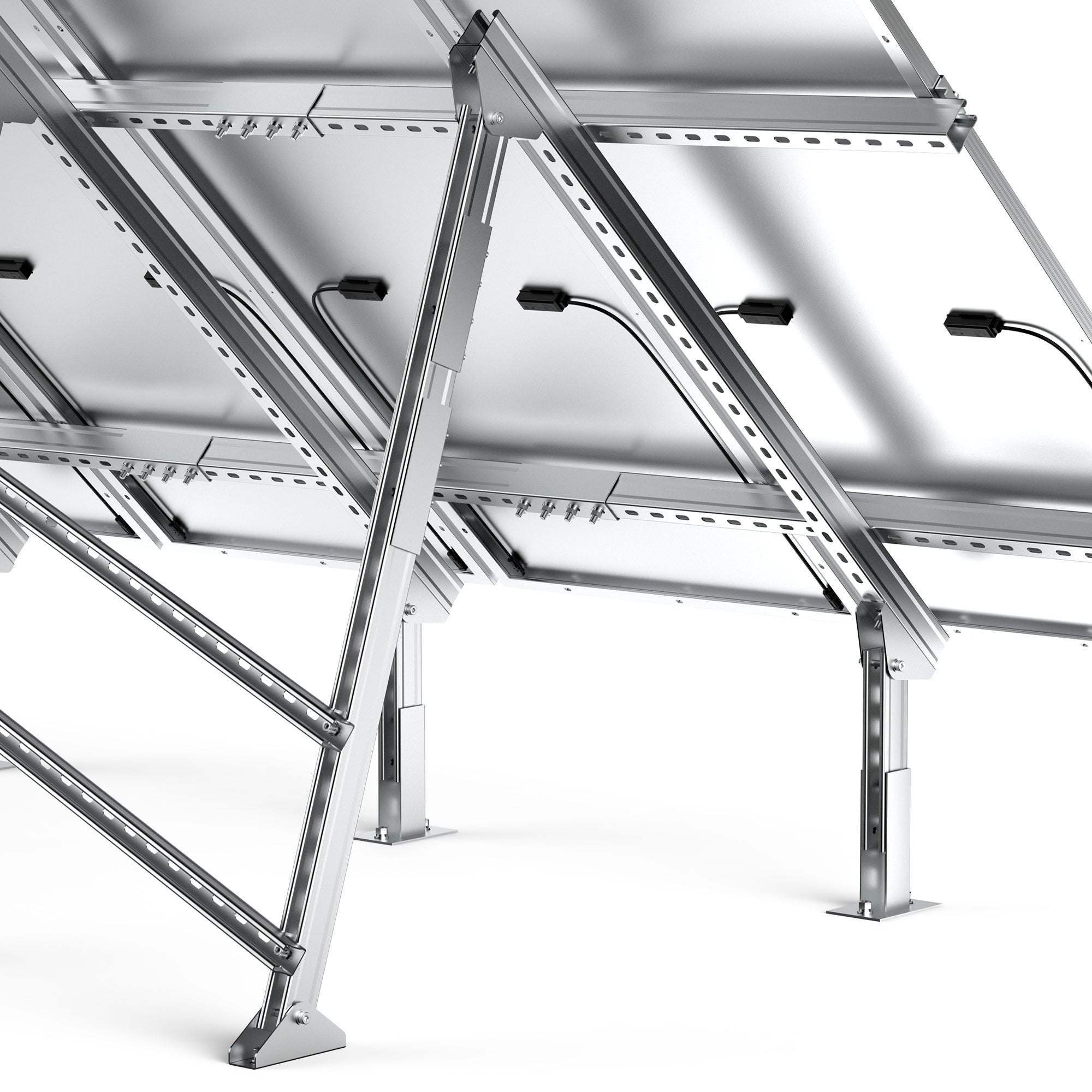 Rich Solar Mountain MI MEGA Solar Ground Mount Adjustable Easy Install Brackets