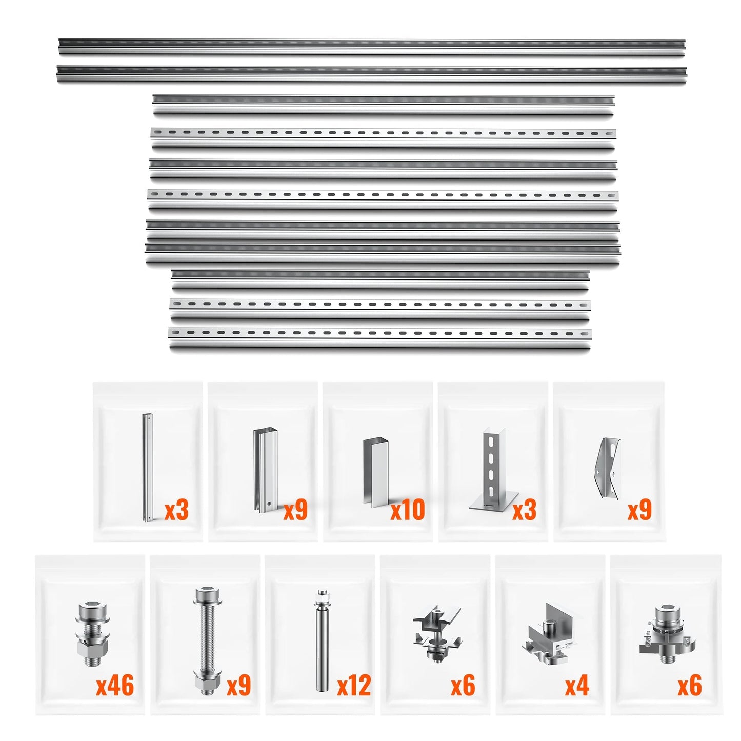 Rich Solar Mountain MI MEGA Solar Ground Mount Adjustable Easy Install Brackets