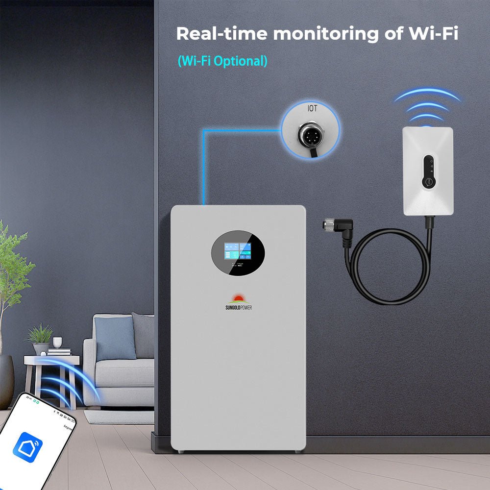 SunGoldPower Powerwall X LITHIUM BATTERY 51.2V 200AH SG48200T