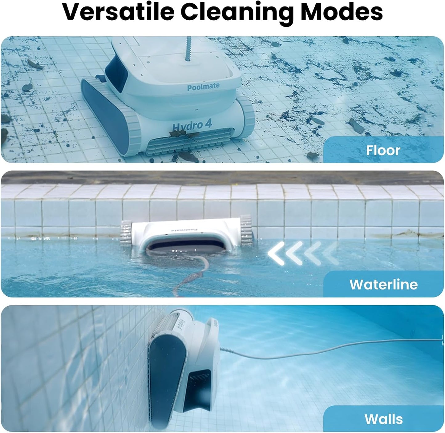 CHASING Poolmate Hydro 4 Corded For Inground/Above Ground Pools