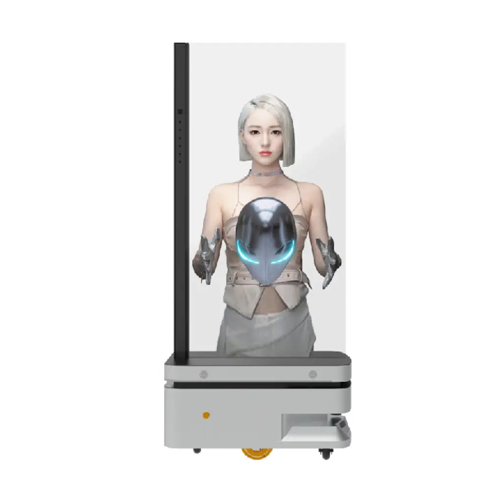 ATEAGO Advertising Robot SelfDriving Mobile Base AGV