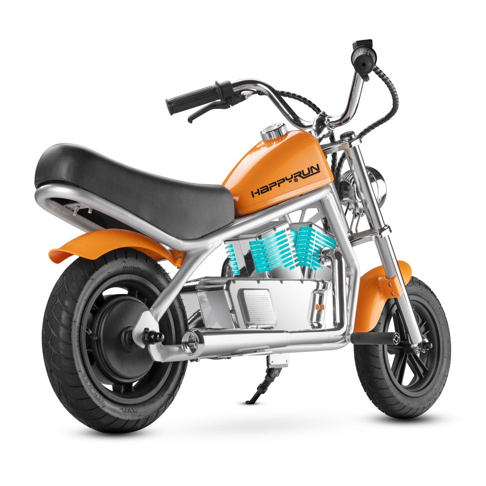 HappyRun Kids Electric Motorcycle