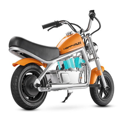 HappyRun Kids Electric Motorcycle