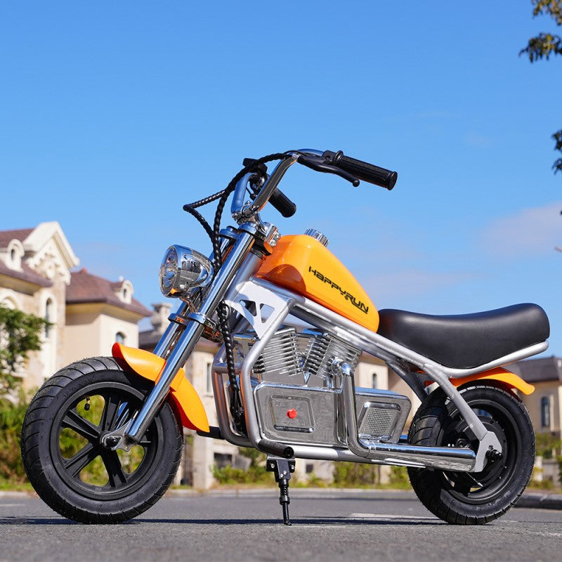 HappyRun Kids Electric Motorcycle