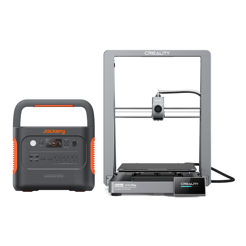 Jackery Explorer 1000 Plus + Creality 3D Printer Ender3 V3 Plus