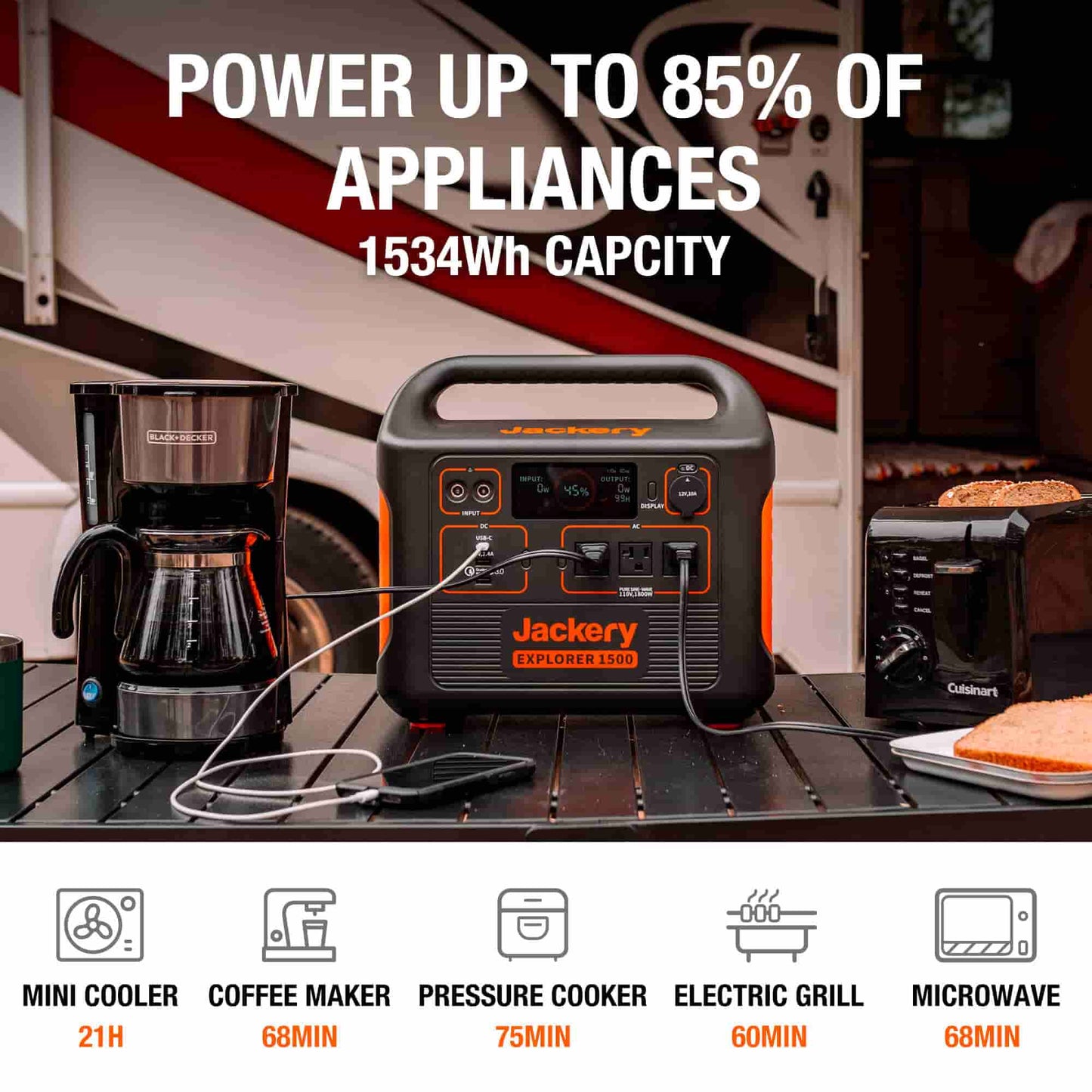 Jackery Portable Power Station Explorer 1500
