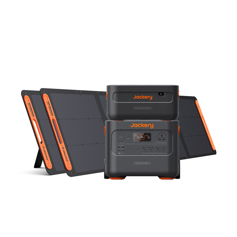 Jackery Solar Generator 2000 Plus Kit 4kWh