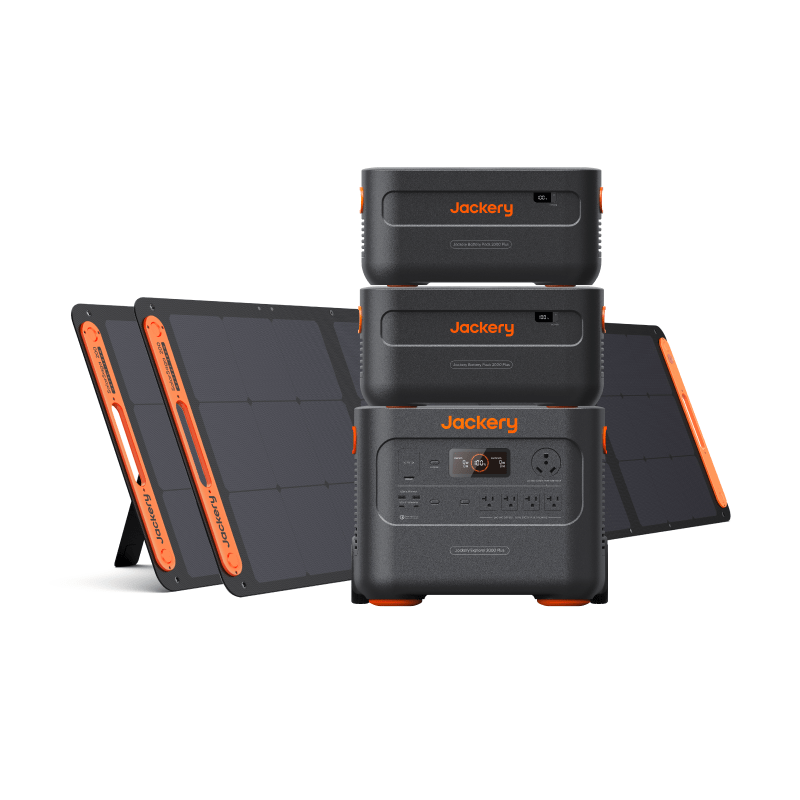 Jackery Solar Generator 2000 Plus Kit 6kWh