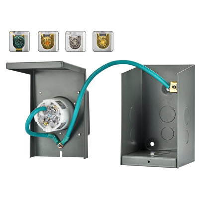 Natures Generator Power Inlet Box 30A