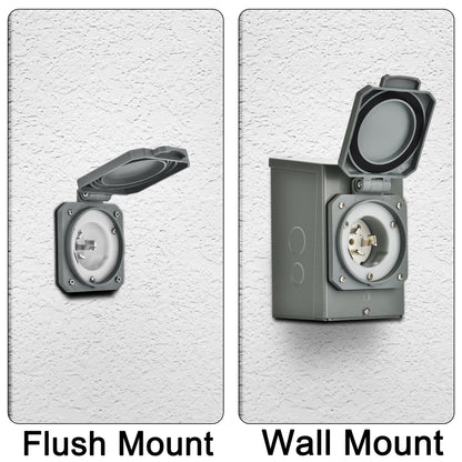 Natures Generator Power Inlet Box 50A