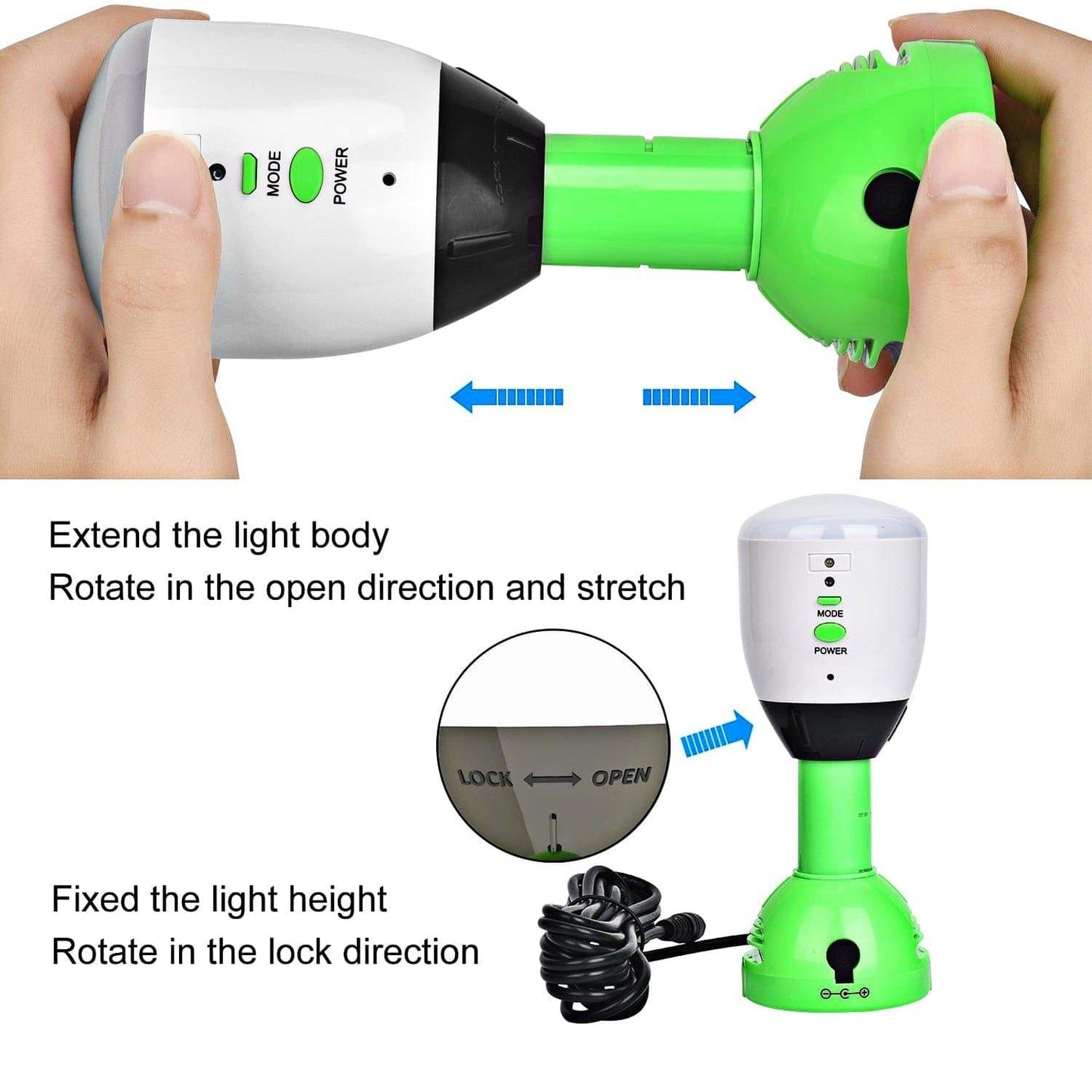 Natures Generator Power Light