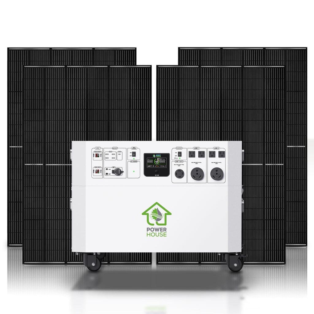 Nature's Generator Powerhouse with Solar Panel