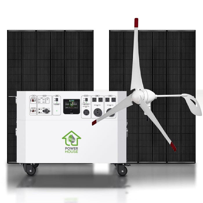 Nature's Generator Powerhouse Solar and Wind Generator