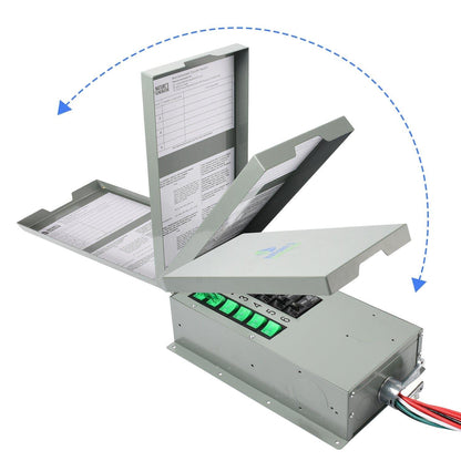 Natures Generator Powerhouse with Solar Panel and Transfer Switch