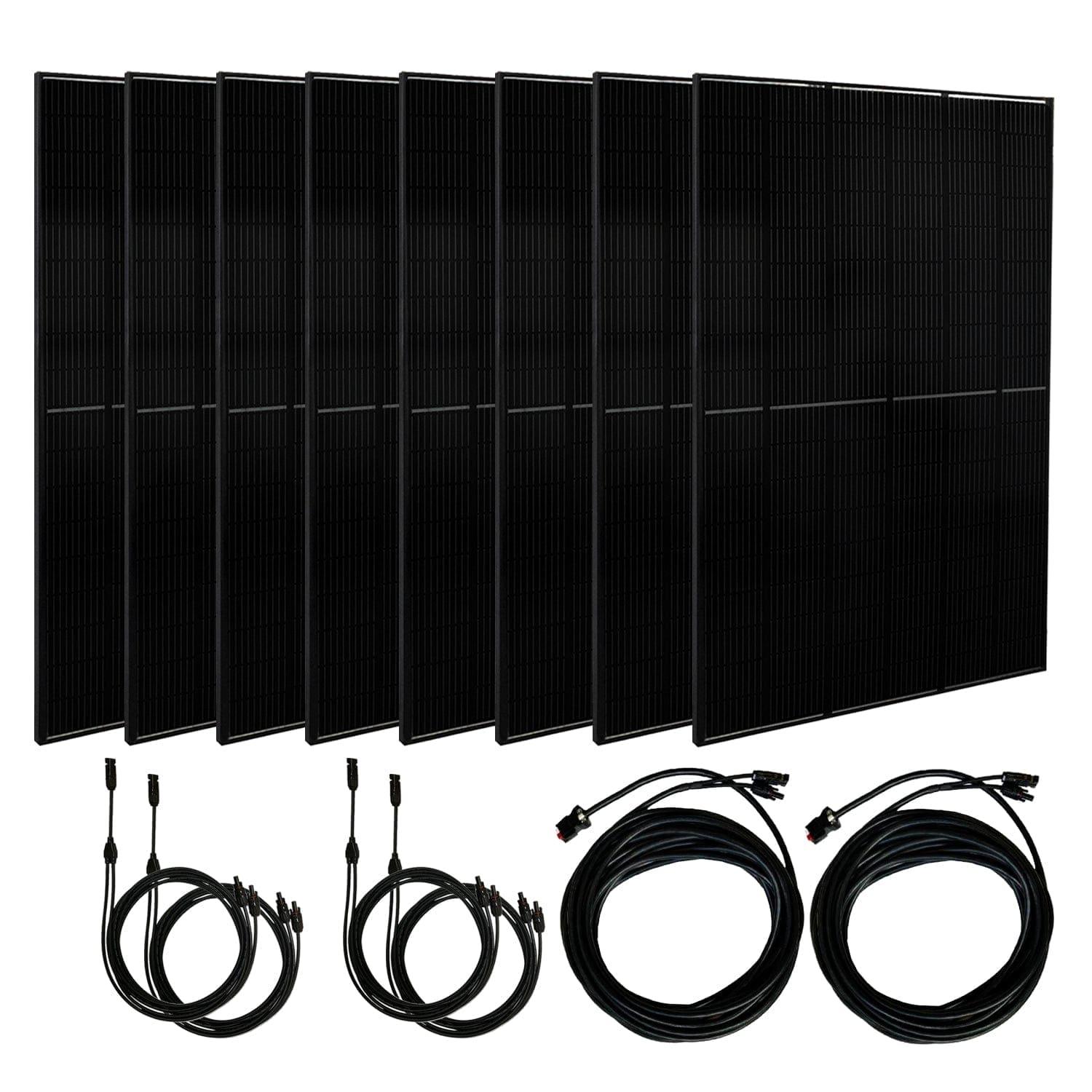 Nature's Generator Powerhouse with Solar Panel and Transfer Switch