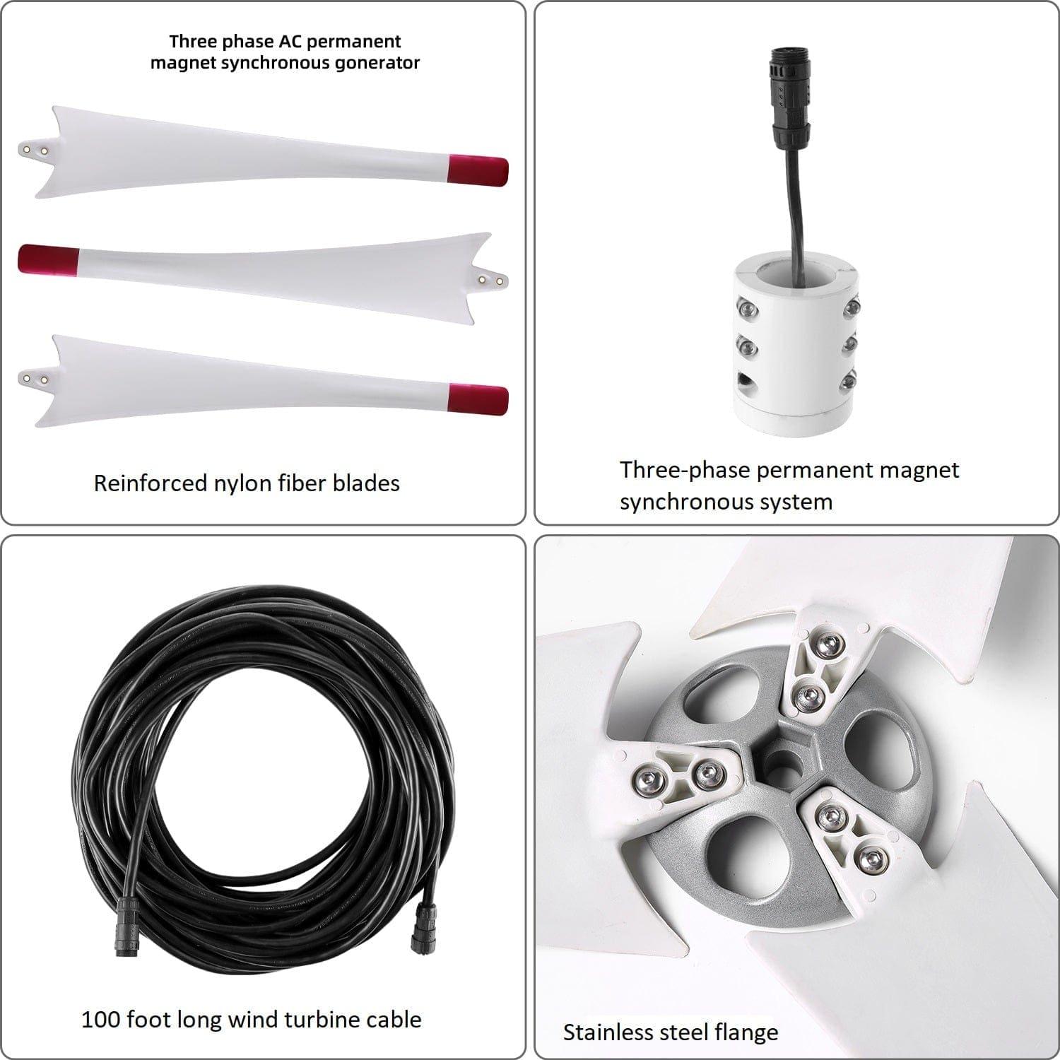 Nature's Generator Powerhouse Solar and Wind Generator