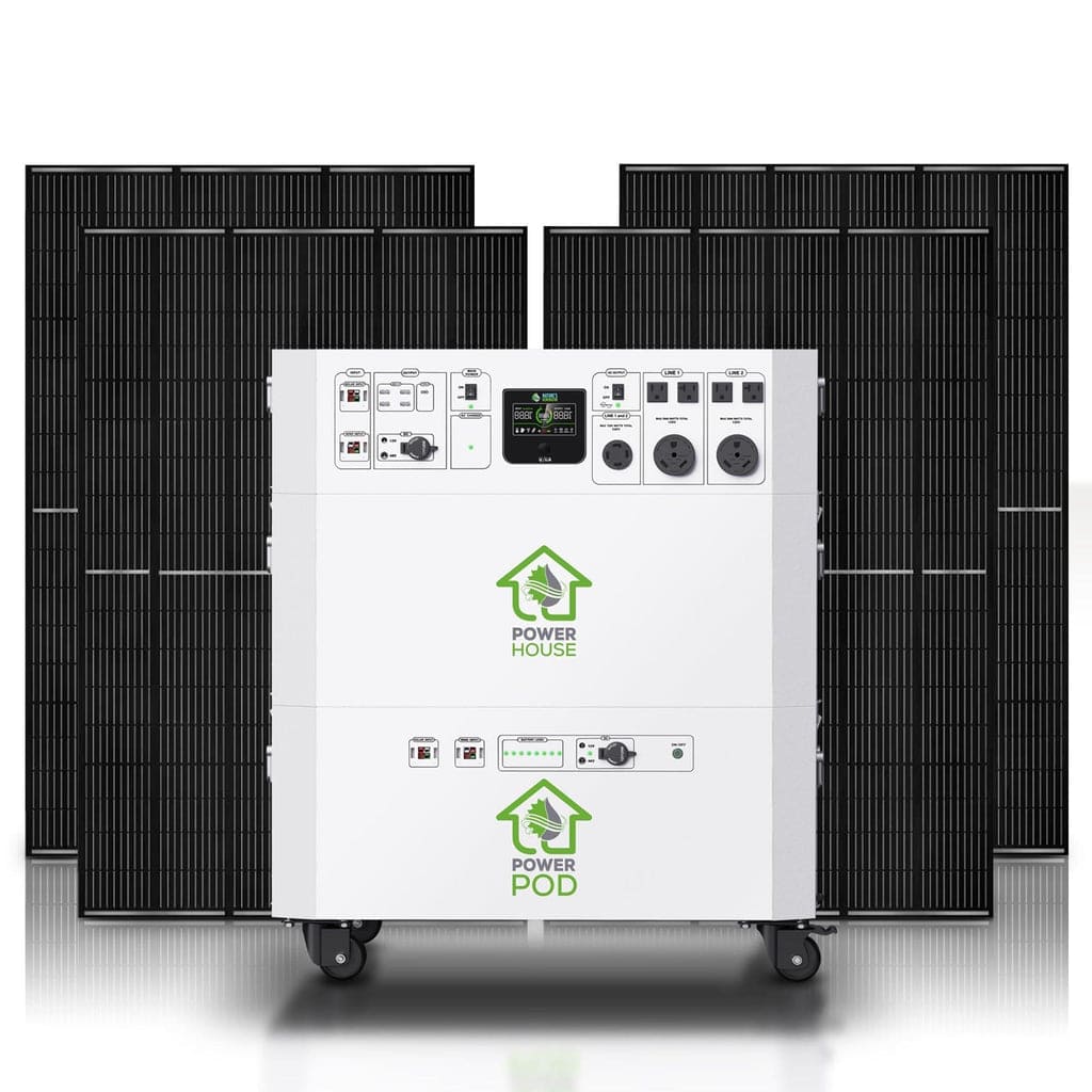 Nature's Generator Powerhouse with Solar Panel