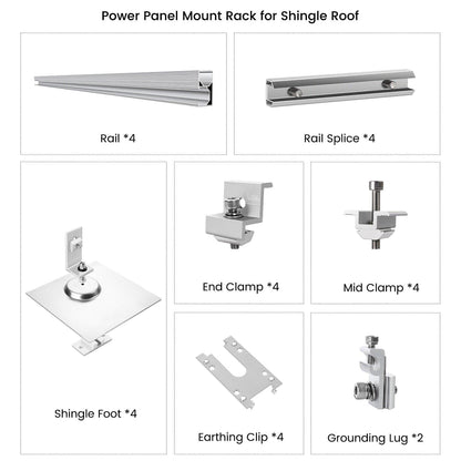 Natures Generator Solar Panel Mount