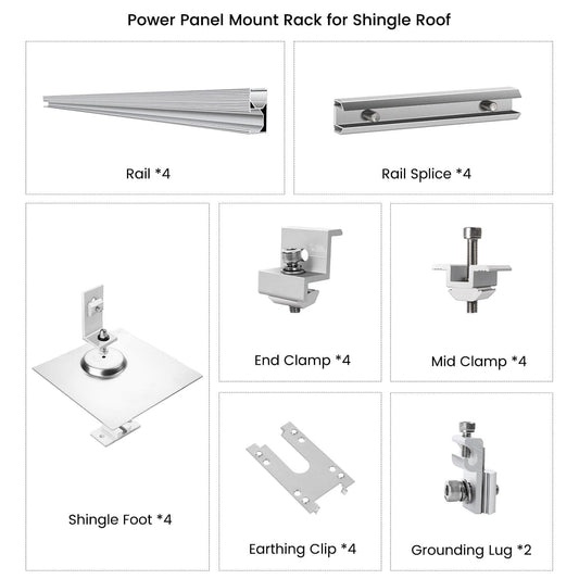 Natures Generator Solar Panel Mount