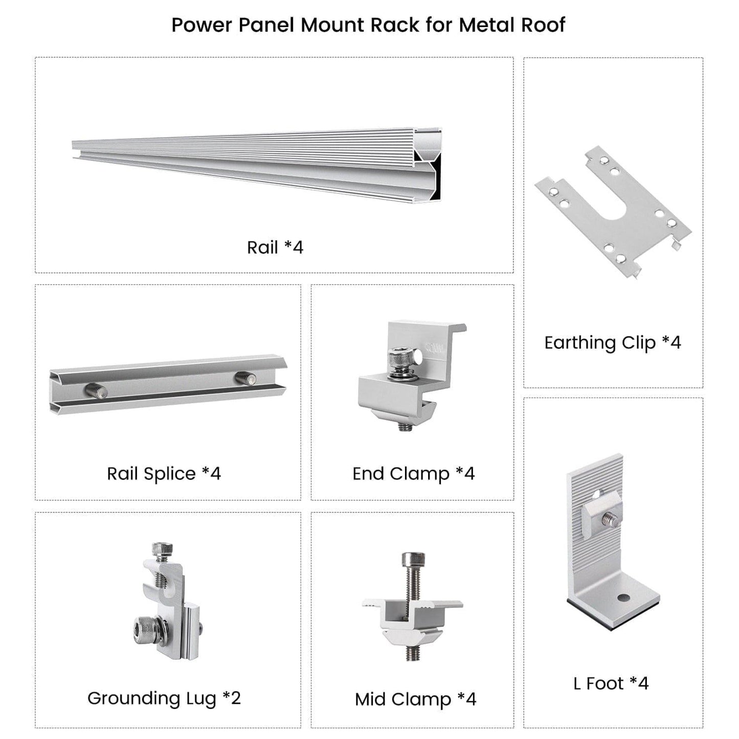 Natures Generator Solar Panel Mount