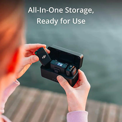 DJI Microphone 250m Range 15Hour Battery (2TX+1RX+Charging Case)