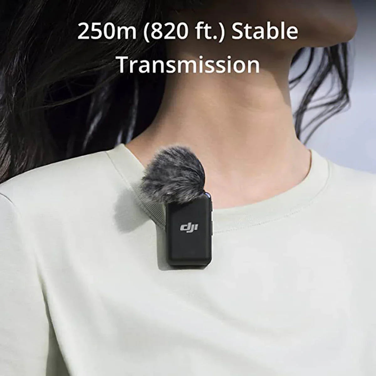 DJI Microphone 250m Range 15Hour Battery (2TX+1RX+Charging Case)