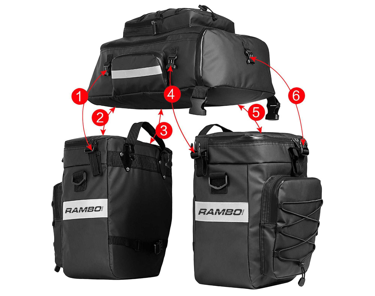 Rambo Bikes Waterproof Accessory Bag R161