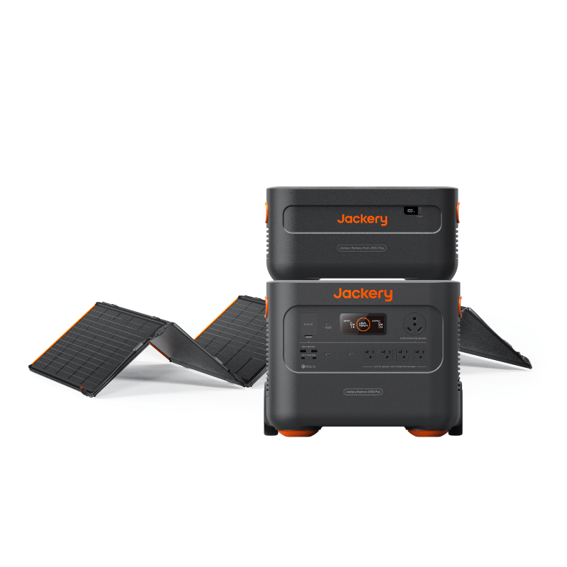 Jackery Solar Generator 2000 Plus Kit 4kWh